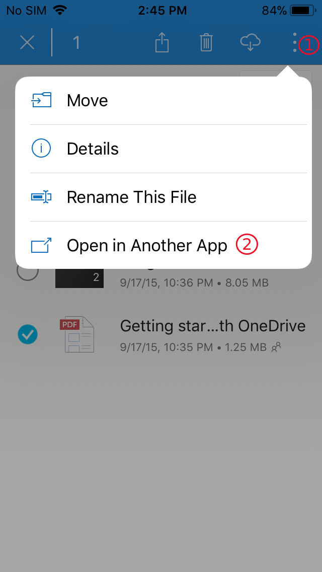 Microsoft onedrive how to print document